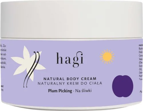 Hagi Natural Body Cream Plum Picking 200 ml