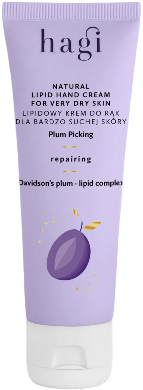 Hagi Natural Lipid Hand Cream Plum Picking For Very Dry Skin 50 ml