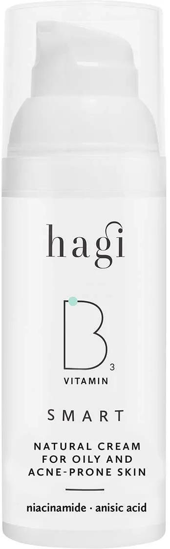 Hagi Smart B - Natural Cream For Oily & Acne-Prone Skin m 50 ml