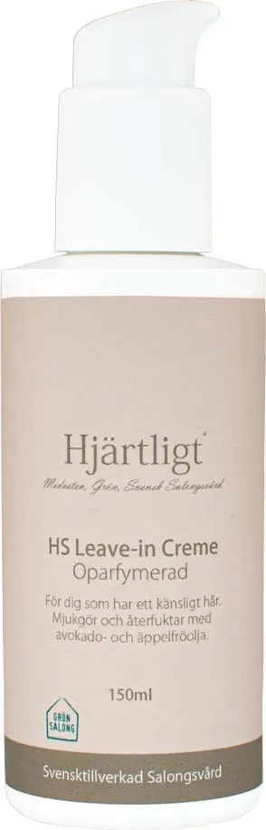 Hjärtligt Nourishing HS Leave in Cream 150 ml