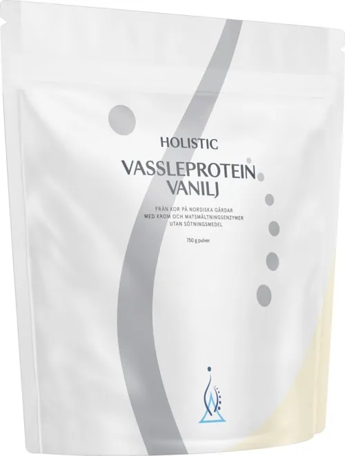 Holistic Vassleprotein vanilj 750 g