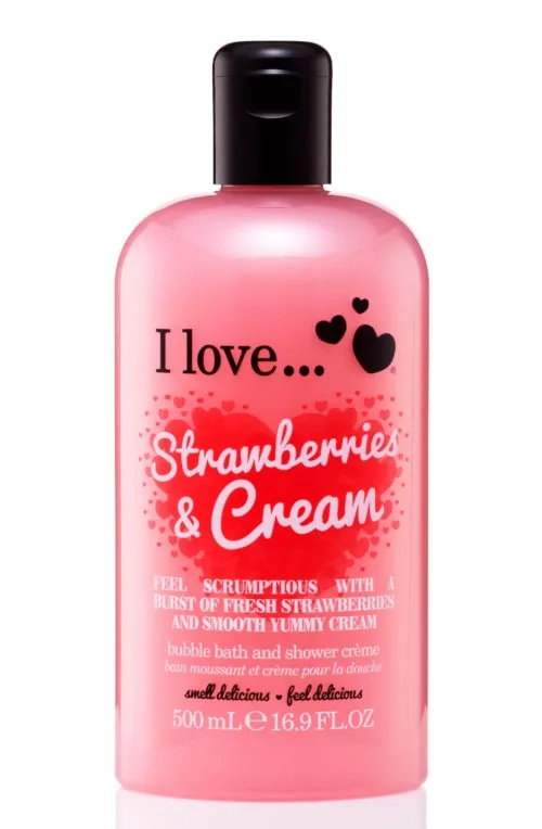 I Love... Bubble Bath & Shower Crème I Love… Strawberries & Cream
