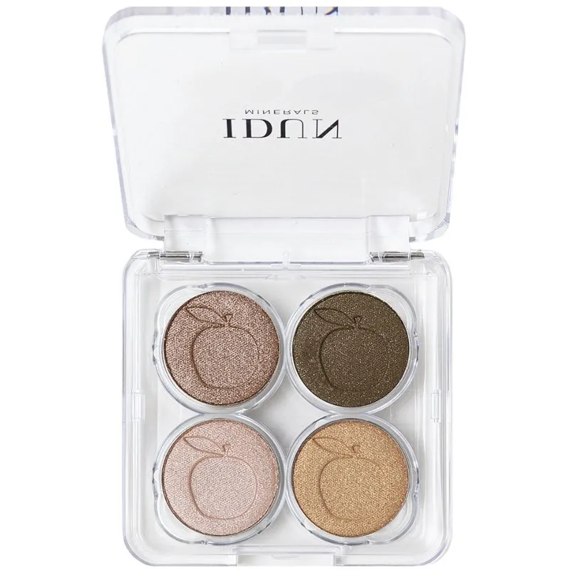IDUN Minerals Eyeshadow Palette 4 x 1 gr. - Brunkulla