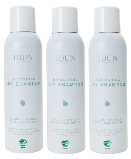 IDUN Minerals Refreshing Dry Shampoo 3 Pack