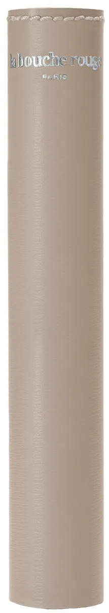 Fine Leather Mascara Sleeve Beige