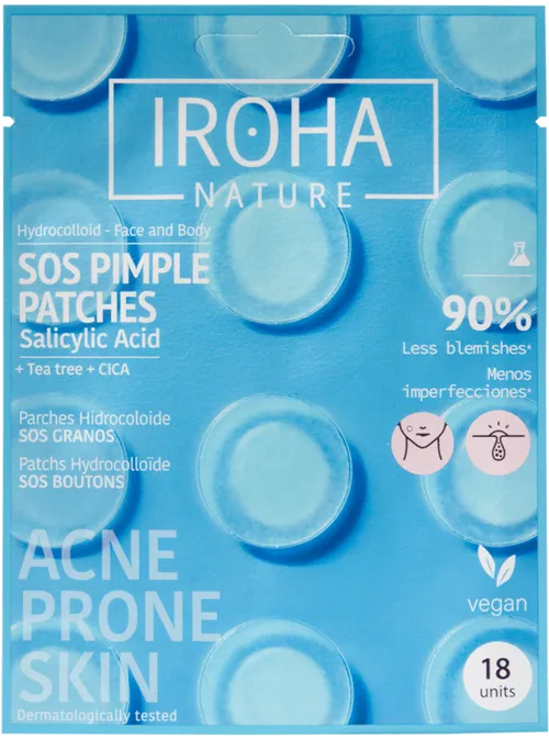 IROHA NATURE SOS Salicylic Acid Pimple Patches