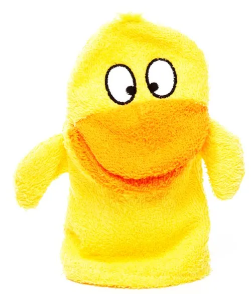 Isabelle Laurier Bath Mitt Duck