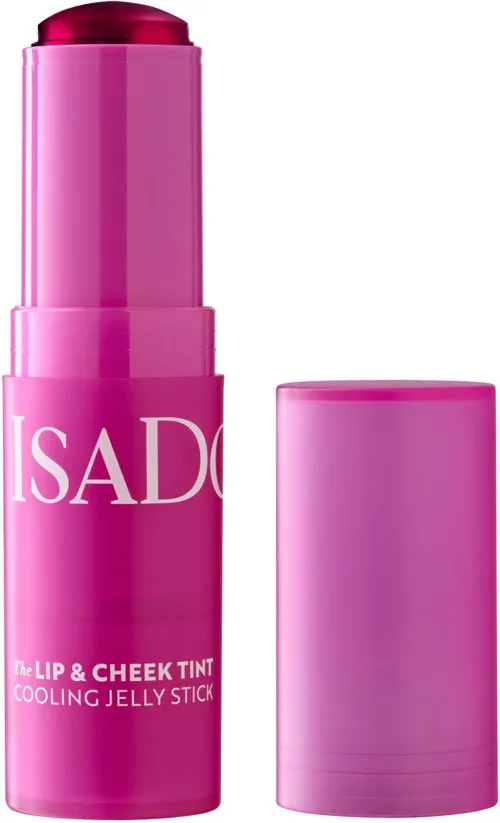 IsaDora The Lip & Cheek Tint Cooling Jelly Stick 12 Berry Pink
