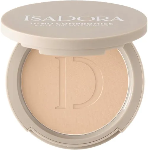 IsaDora The No Compromise Matte Longwear Powder 65 Neutral Beige