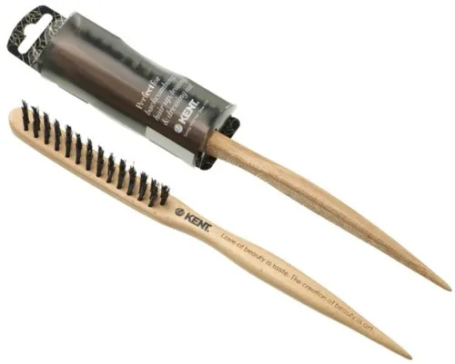 Kent Brushes Back-Combing Brush Tuperingsborste Waves