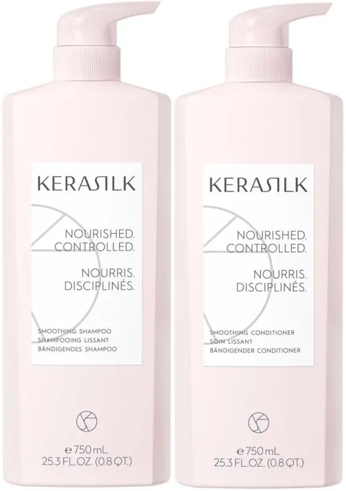 Kerasilk Smoothing Bundle Shampoo 750 ml & Conditioner 750 ml