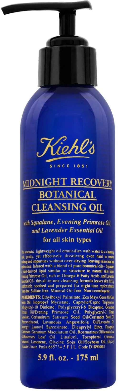 Kiehl's Midnight Recovery Midnight Recovery Botanical Cleansing Oil 175 ml