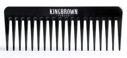 King Brown Pomade King Brown Texture Comb Black