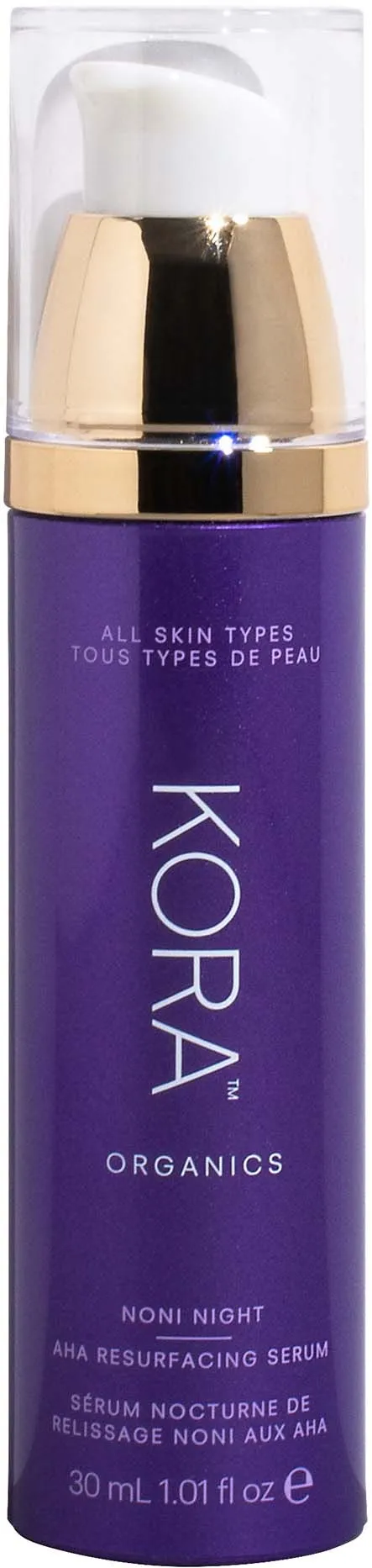 KORA Organics Noni Night AHA resurfacing Serum 30 ml