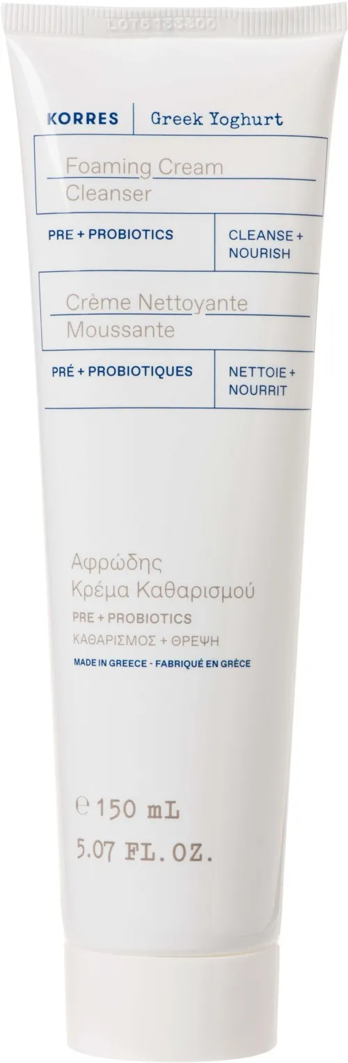 Korres Greek Yoghurt Foaming Cream Cleanser 150 ml