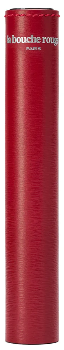 Fine Leather Mascara Sleeve Red