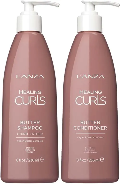 Lanza Healing Curls Bundle Shampoo 236 ml & Conditioner 236 ml