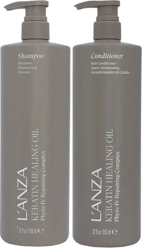 Lanza Healing Oil Bundle Shampoo 950 ml & Conditioner 950 ml
