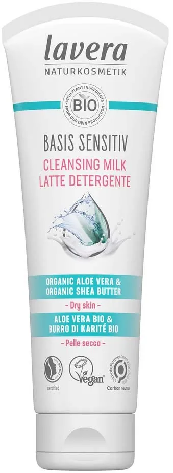 Lavera Basis Sensitiv Cleansing Milk 125 ml