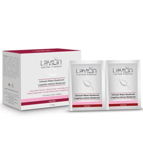 Lavilin Intimate Deodorant Wipes Probiotic 10 st 37 ml