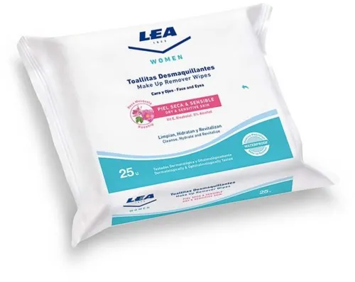 LEA Women Women Make Up Remover Wipes Rosehip