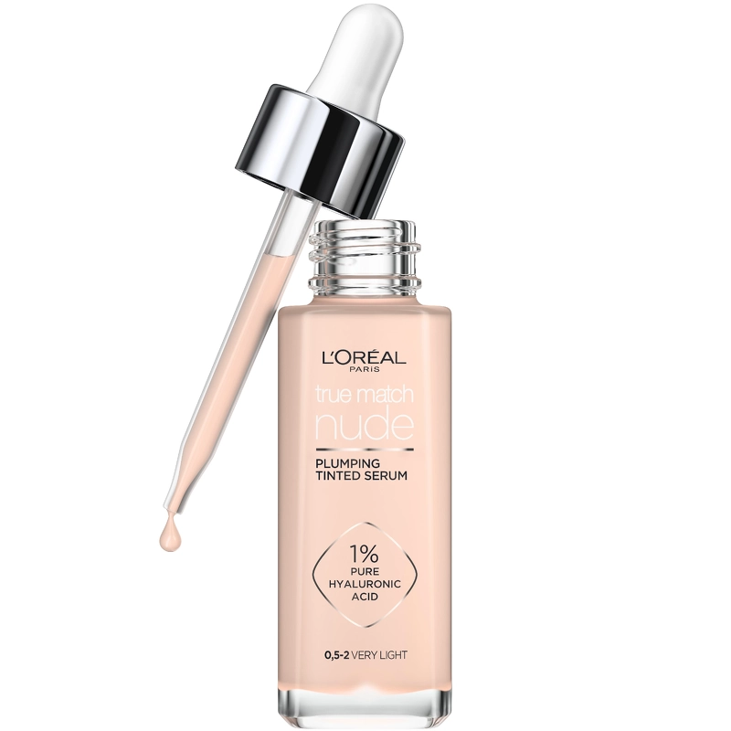L'Oréal Paris Cosmetics True Match Nude Plumping Tinted Serum 30 ml - No. 0.5-2 Very Light