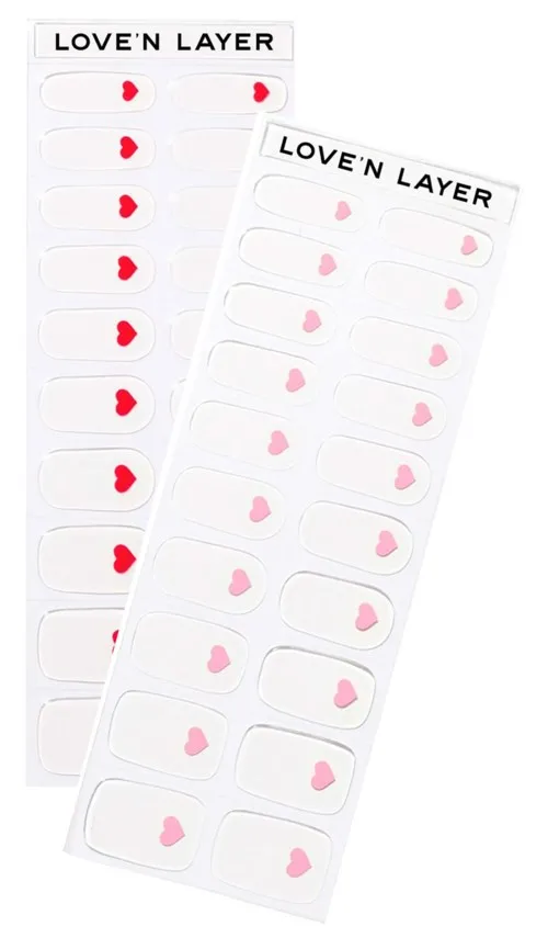 Love'n Layer Mix Hearts Lady Red & Summer Pink​