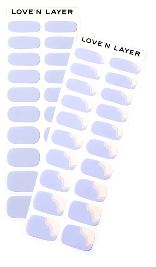 Love'n Layer Mix Solid & Swirl ​Sky Blue​