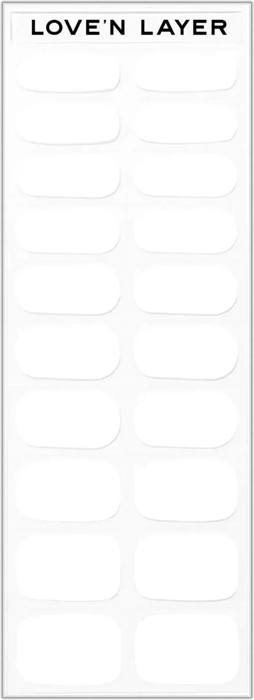 Love'n Layer  Solid Layers Bright White