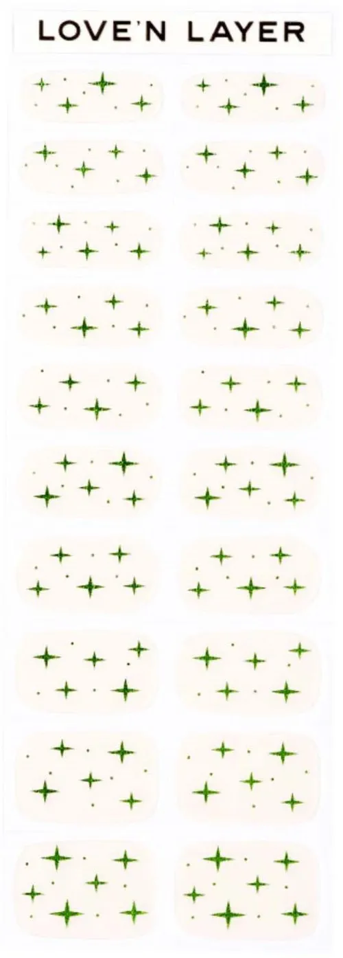 Love'n Layer Starburst Emerald Green