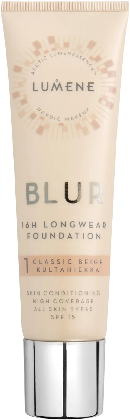 Lumene Blur 16H Longwear Foundation 1 Classic Beige