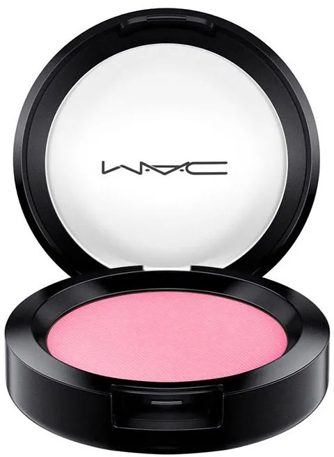 MAC Cosmetics In Monochrome Satin Powder Blush Pink Swoon