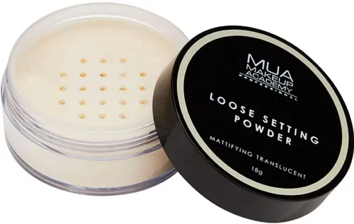 MUA Makeup Academy Professional Loose Powder 18 g Mattifying Translucent 18 g