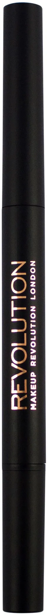 Revolution Beauty London Duo Brow Pencil Dark Brown