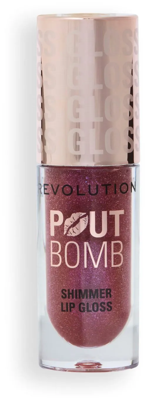 Revolution Beauty London Pout Bomb Shimmer Gloss Berry Lustre