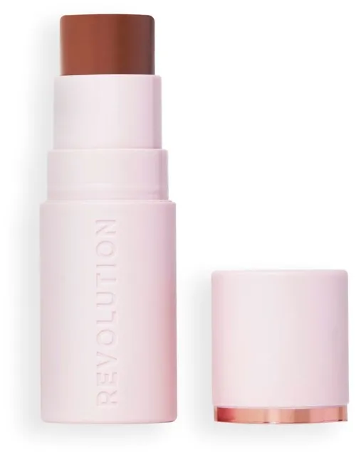 Revolution Beauty London Skin Silk Bronzer Stick Tan Caramel