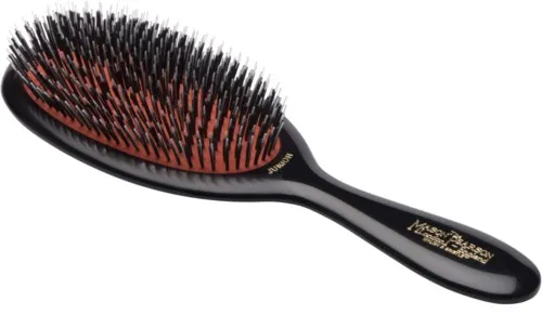 Mason Pearson Junior Bristle & Nylon Dark Ruby