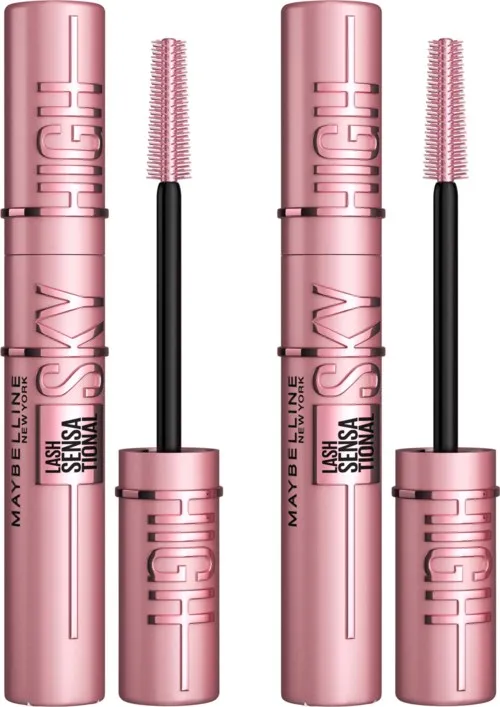Maybelline New York Lash Sensational Sky High Mascara Black Duo