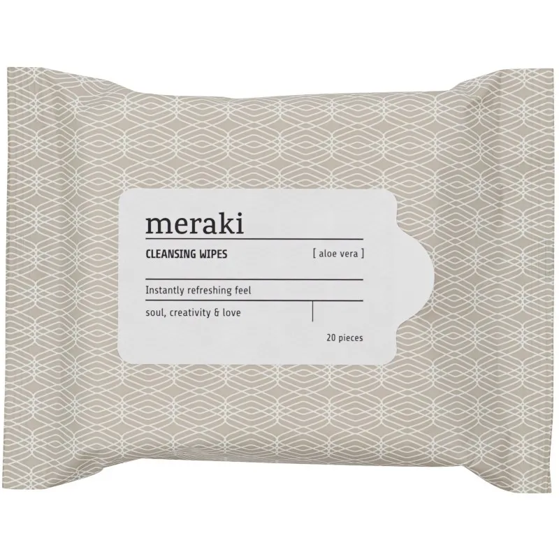 Meraki Cleansing Wipes Aloe Vera - 20 pcs