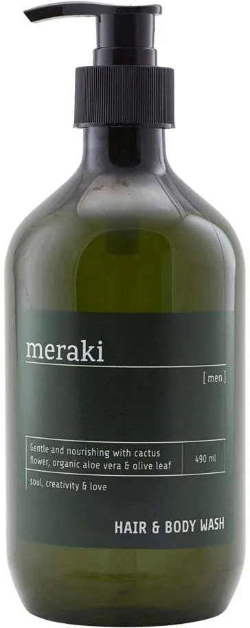 Meraki Men Hair & Body Wash 490 ml