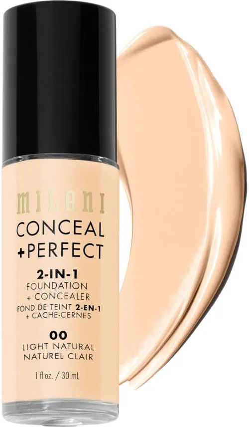Milani Conceal & Perfect Liquid Foundation Light Natural