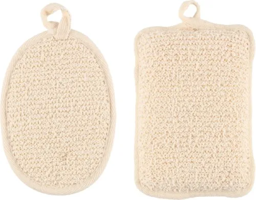 Mineas Body Scrubber Natural 2 pcs