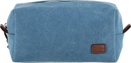 Mineas Cosmetic Bag  Canvas Blue