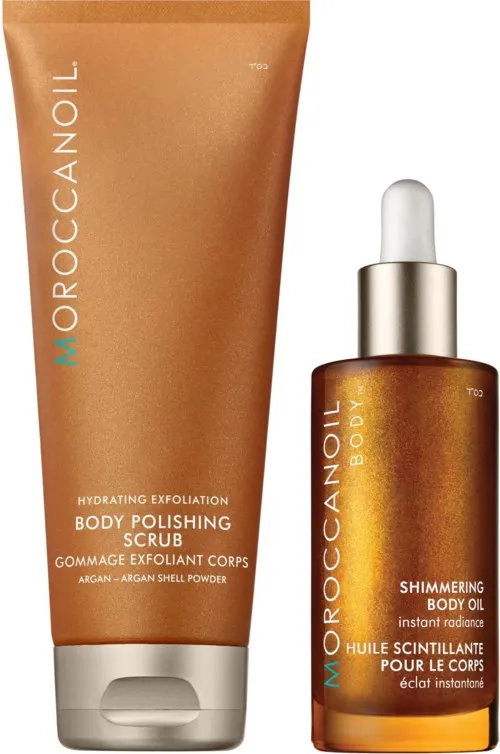 Moroccanoil Bundle Body Scrub 200 ml & Body Oil 50 ml
