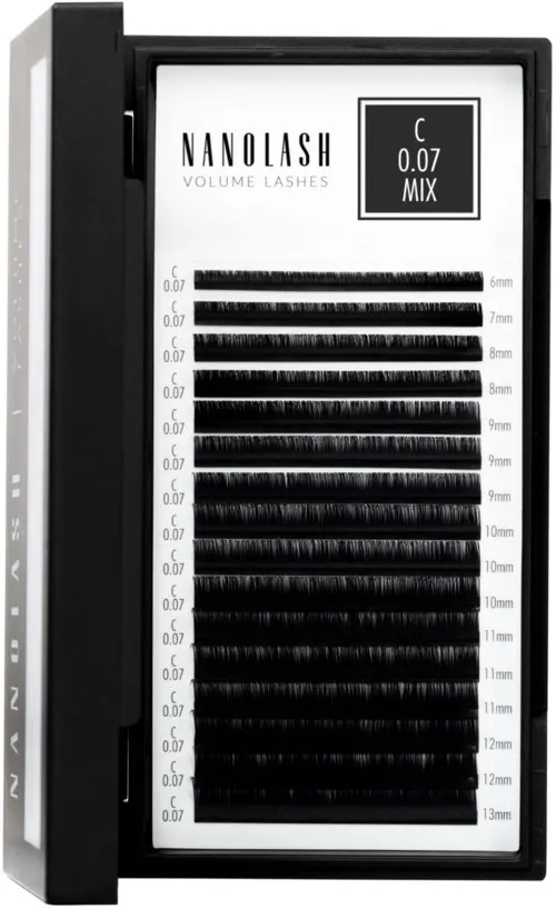 Nanolash Volume Lashes 0.07 C 6-13 mm