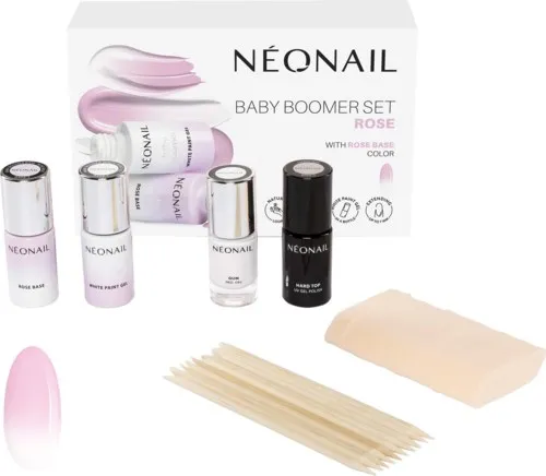 NEONAIL Baby Boomer Set Rose