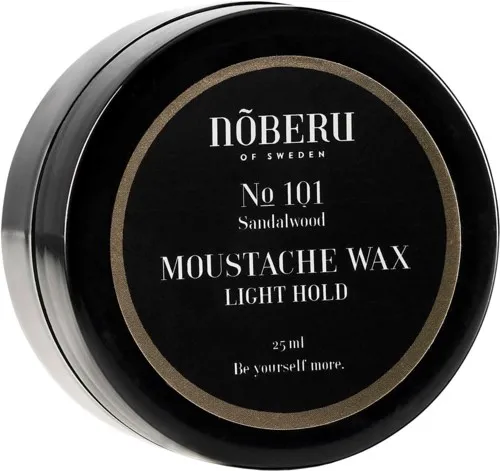 Nõberu of Sweden  Moustache Wax Light Hold No 101 Sandalwood 25 ml
