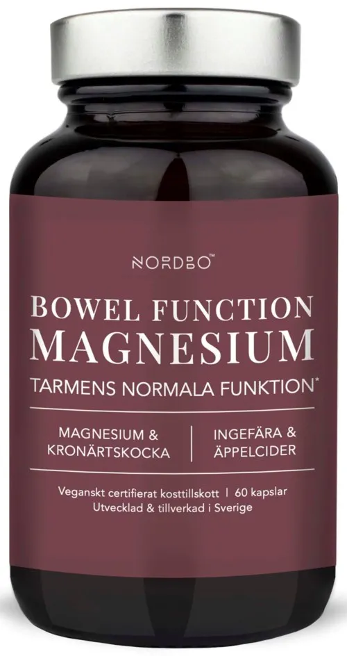 Nordbo Bowel Function Magnesium 60 St.