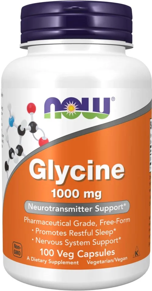 NOW Glycine 1000Mg 100 St.