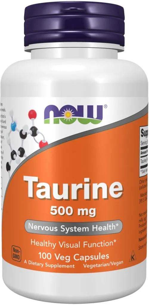 NOW Taurine 500 Mg 100 St.